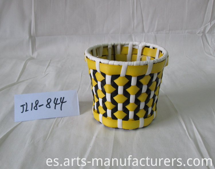 cesta de flores redonda round flower basket